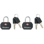 Visací zámek Master Lock TSA — černý (2 ks / blistr)