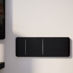 Ajax Frame (3 seats) — Trojnásobný rámeček, horizontální instalace