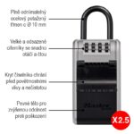 Bezpečnostní schránka Master Lock 5480EURD se závěsným okem