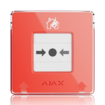 Ajax Manual Call Point, červená