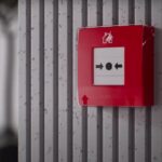 Ajax Manual Call Point, červená