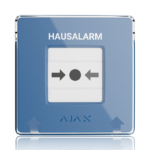 Ajax Manual Call Point, modrá