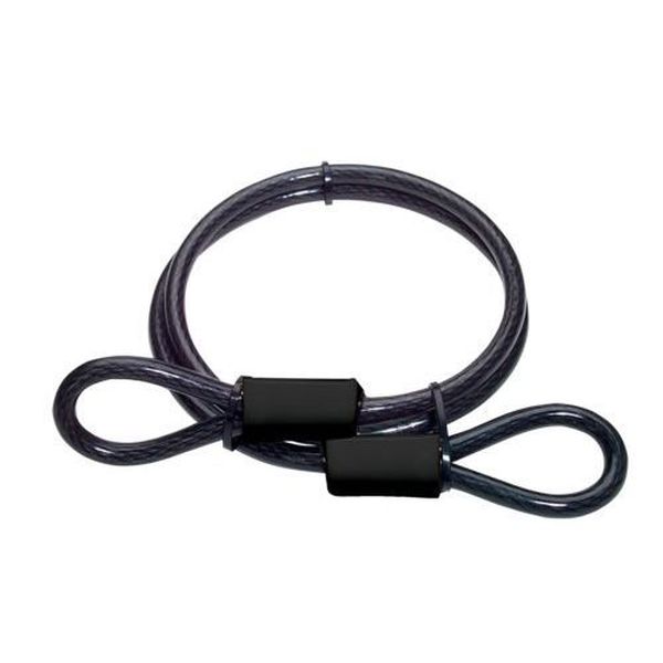Ohebné ocelové lanko Master Lock 72EURD — 450cm x 1cm