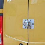 Sestava zámku a petlice  Master Lock (zámek 6270 a petlice 770) v blistru