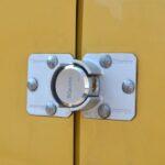Sestava zámku a petlice  Master Lock (zámek 6270 a petlice 770) v blistru