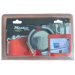 Sestava zámku a petlice  Master Lock (zámek 6270 a petlice 770) v blistru