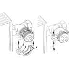 Homematic IP Adaptér ventilu Vaillant — 76028A1B