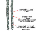Řetěz Master Lock 8011EURD průměr 6 mm (1,0m)
