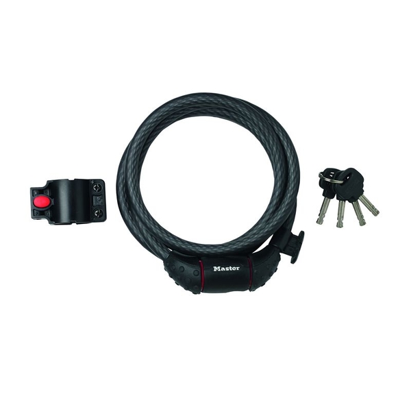 Ocelové lanko na kolo Master Lock 8121EURDPRO — 1,8m