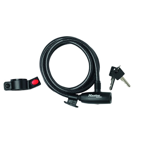 Spirálový zámek na kolo Master Lock 8232EURDPRO — 1,8m