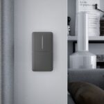 Ajax SideButton (1-gang) vertical — Boční tlačítko, vertikální instalace, ústřicová