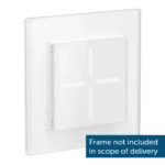 Homematic IP Skleněný rámeček – 1násobný — HmIP-GF1