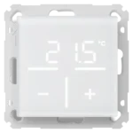 Homematic IP Skleněný nástěnný termostat se senzorem CO2 — HmIP-WGTC