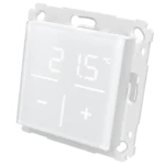 Homematic IP Skleněný nástěnný termostat se senzorem CO2 — HmIP-WGTC