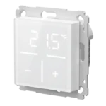 Homematic IP Skleněný nástěnný termostat se senzorem CO2 — HmIP-WGTC