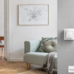 Homematic IP Skleněný nástěnný termostat se senzorem CO2 — HmIP-WGTC