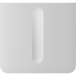 Ajax SideButton (Dimmer) vertical — Boční kryt stmívatelného tlačítka, vertikální instalace, bílá