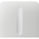Ajax SideButton (Dimmer) vertical — Boční kryt stmívatelného tlačítka, vertikální instalace, bílá