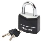 Visací zámek Master Lock z pevného hliníku 9150EURDBLK — 50mm