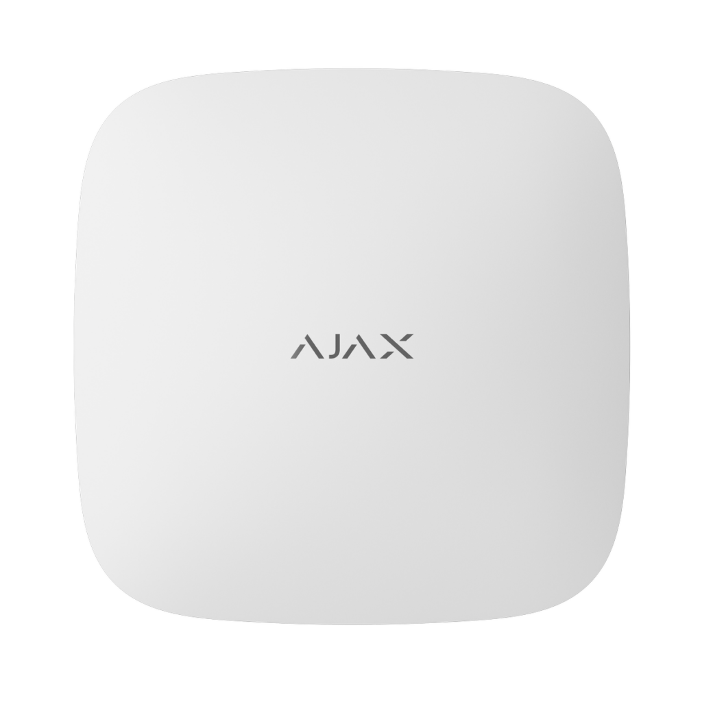 Ajax Hub 4G (8EU/UEU) ASP — Centrální jednotka s podporou LTE (4G) sítí, bílá