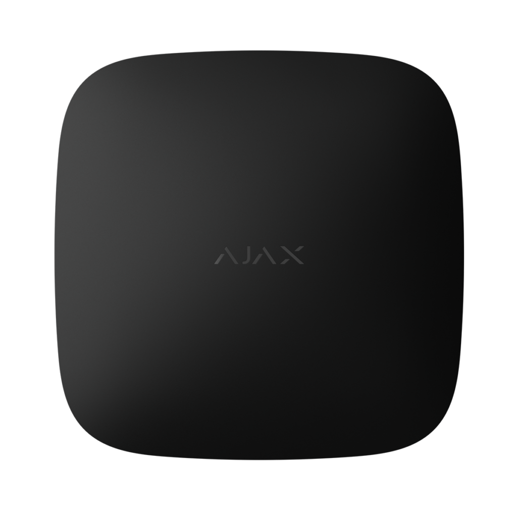 Ajax Hub 4G (8EU/UEU) ASP — Centrální jednotka s podporou LTE (4G) sítí, černá