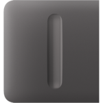 Ajax SideButton (Dimmer) — Boční kryt stmívatelného tlačítka, šedá
