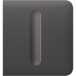 Ajax SideButton (Dimmer) — Boční kryt stmívatelného tlačítka, šedá