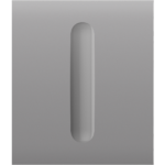 Ajax CenterButton (Dimmer) — Středový kryt stmívatelného tlačítka, mlhová