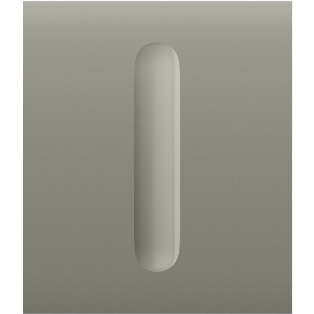 Ajax CenterButton (Dimmer) — Středový kryt stmívatelného tlačítka, olivová