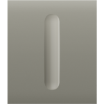 Ajax CenterButton (Dimmer) — Středový kryt stmívatelného tlačítka, olivová