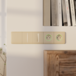Ajax CenterButton (Dimmer) — Středový kryt stmívatelného tlačítka, ústřicová