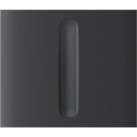 Ajax CenterButton (Dimmer) vertical — Středový kryt stmívatelného tlačítka, vertikální instalace, grafitová
