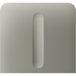 Ajax SideButton (Dimmer) vertical — Boční kryt stmívatelného tlačítka, vertikální instalace, olivová
