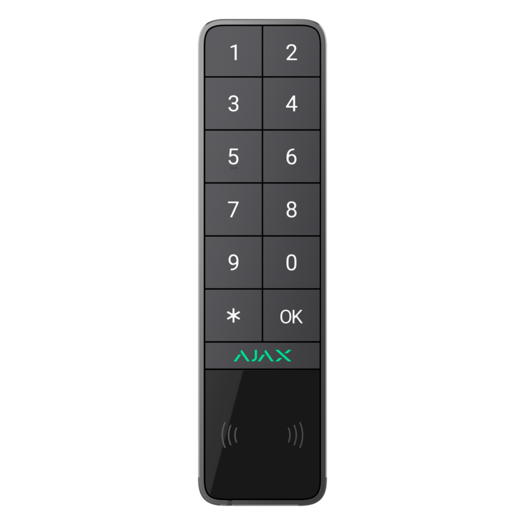 Ajax KeyPad Outdoor Jeweller (8EU) ASP, grafitově šedá