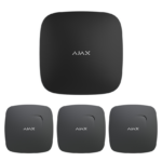 SET Ajax požární ochrana 4G, černá