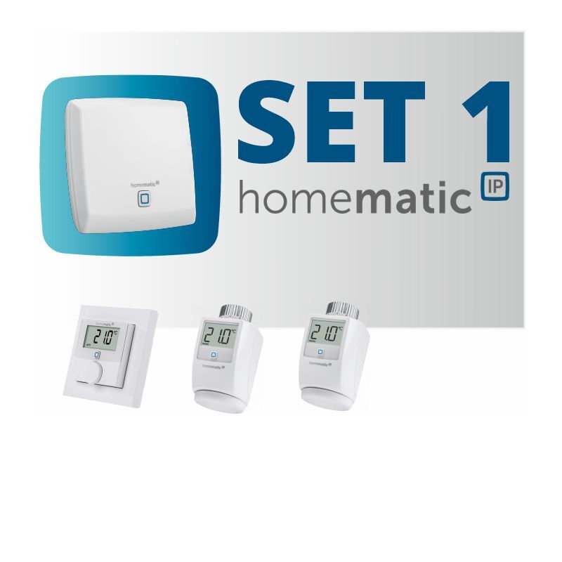 Homematic IP Sada vytápění (byt 1+1) — HmIP-SET1