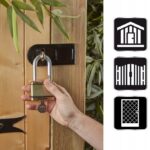 Mosazný visací zámek — Master Lock Excell — 64mm