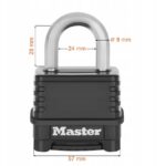 Kombinační visací zámek — Master Lock Excell — 56mm