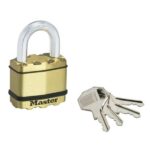 Mosazný visací zámek- Master Lock Excell — 50mm