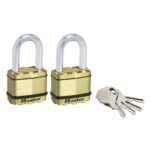 Mosazný visací zámek Master Lock Excell — 50mm (2 ks / blistr)
