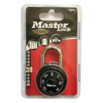 SET Kombinační visací zámek Master Lock — 38mm ( balení / 4 blistry)