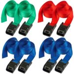 SET Upínací popruhy Master Lock — 250 cm (1 balení / 4 blistry)