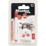 SET Visací zámek z pevného kovu Master Lock (balení / 6 blistrů)