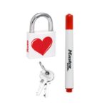 SET Visací zámek z pevného kovu Master Lock (balení / 6 blistrů)