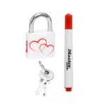 SET Visací zámek z pevného kovu Master Lock (balení / 6 blistrů)