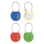 SET Visací zámek pro zavazadla Master Lock ( balení / 4 blistry)