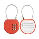 SET Visací zámek pro zavazadla Master Lock ( balení / 4 blistry)