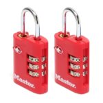 SET Kombinačních visacích zámků Master Lock TSA ( balení / 4 blistry)