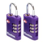 SET Kombinačních visacích zámků Master Lock TSA ( balení / 4 blistry)