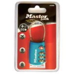 SET Visací kombinační zámek Master Lock TSA ( balení / 4 blistry)